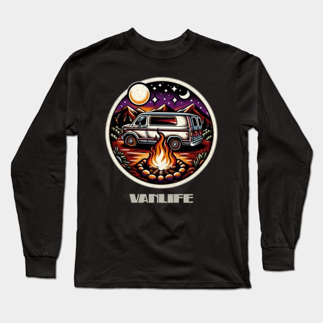 Nomad Vanlife Long Sleeve T-Shirt by Tofuvanman